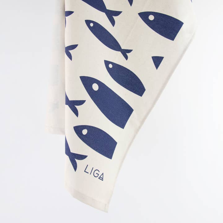 LIGA - Wholesale Tea Towel - Organic Tea Towel | Fish5