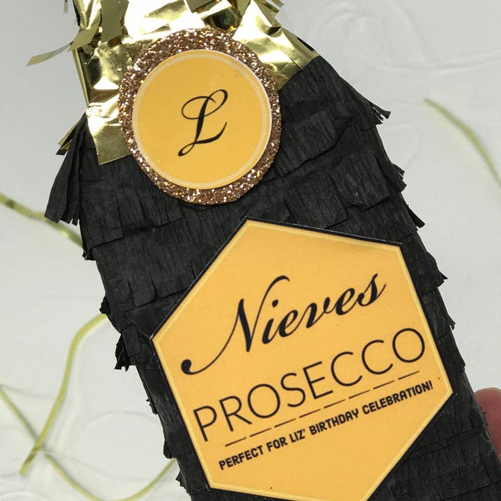 My Soiree Designs - Wholesale Party Favor - Mini Champagne Piñata, Champagne Party Favor Pinata5