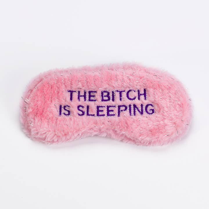 Masque pour les yeux - The Bitch Is Sleeping, Saint-Valentin, cadeaux originaux pour la vente par The Diabolical Gift People - Novelty Gifts, Christmas Gifts