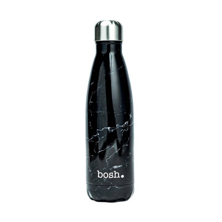 Black Marble Bosh Bottle for wholesale by Bosh Bottles