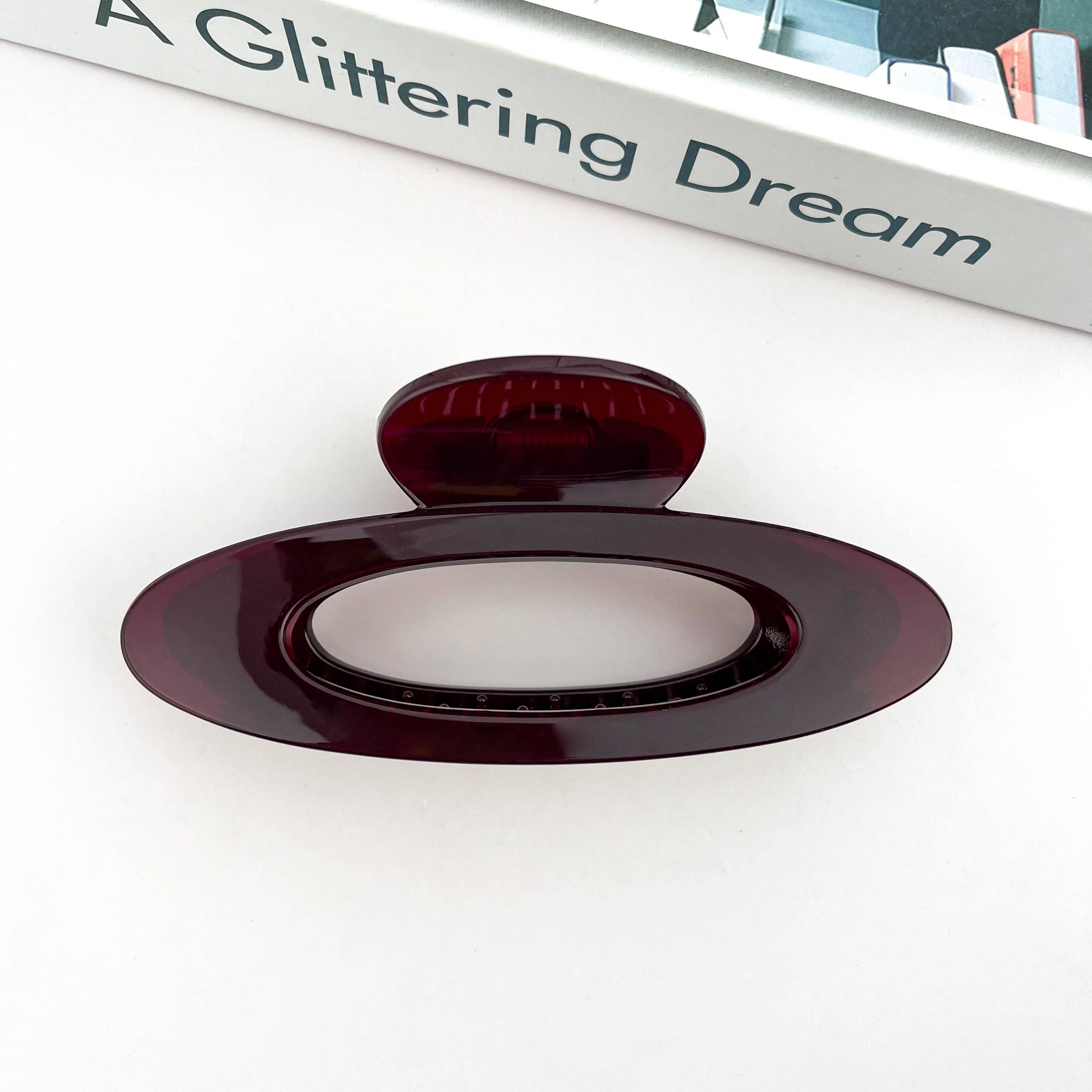 SoapElenGlen - Wholesale Hair Clip - Women's - Ring Hollow Claw Clip, Large Classic Hair Clip6