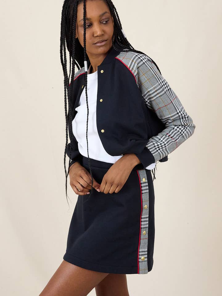 OLIVIA Black Skirt for wholesale by INADEA