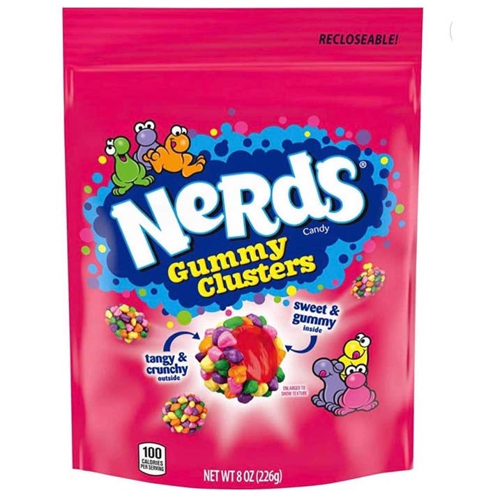 iSweet.ca - Wholesale Gummy - US - Nerds Gummy Clusters Sub Bag - Rainbow 8 oz