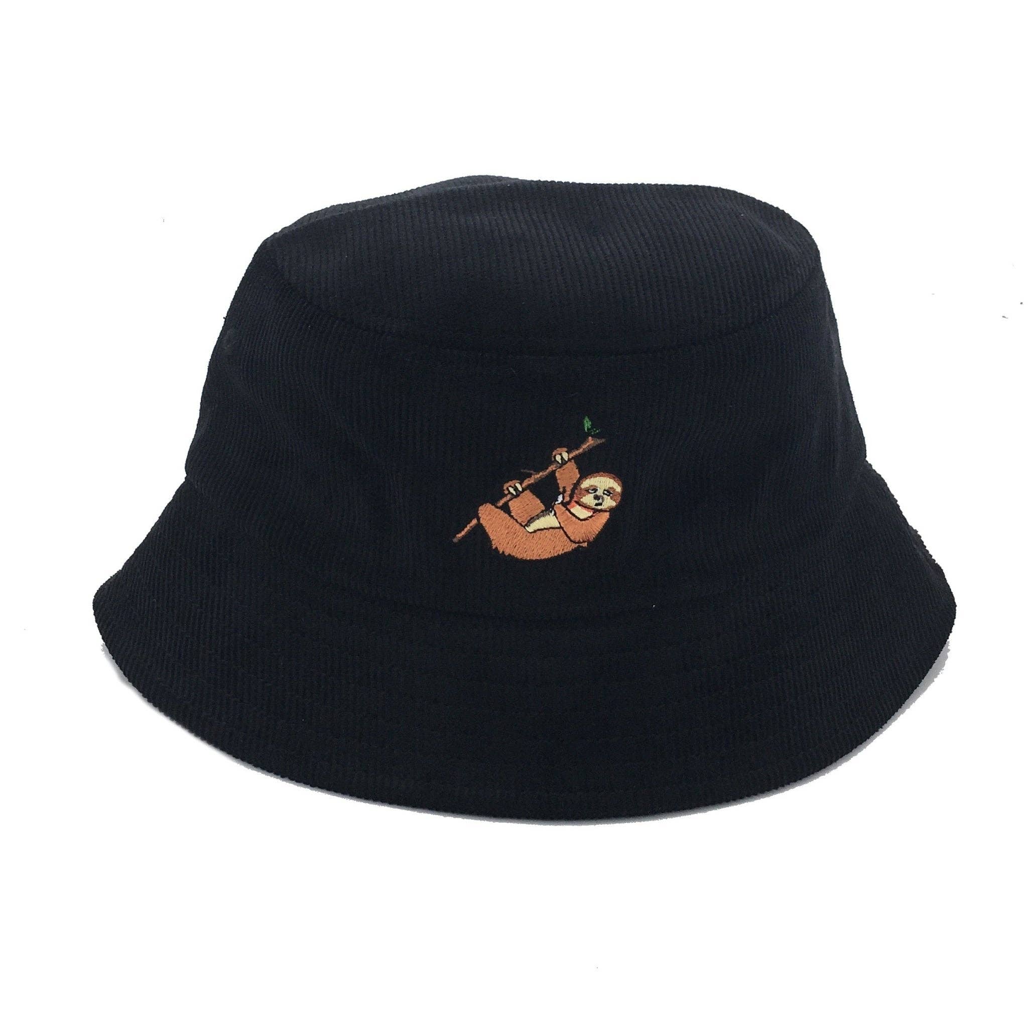 Wholesale ZZZ's Corduroy Bucket Hat Black for your store Faire
