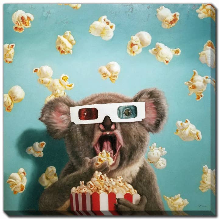 3d Movie Printed 38x38 Canvas Wall Art for wholesale by Streamline Art