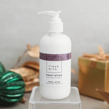 Sugar Plum Hand Lotion for wholesale by The Fresh Wife Soap Company