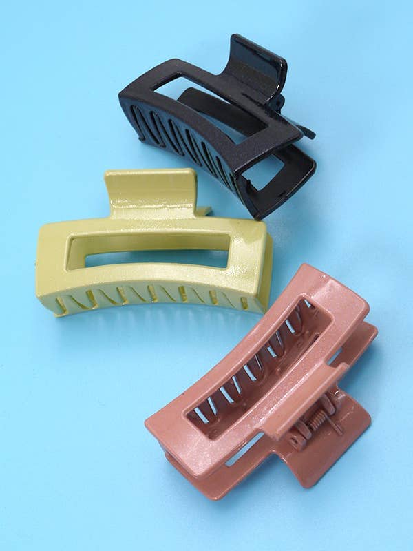 CLIPS DE GARRA PARA CABELO RETÂNGULO PÉROLIZADO | 40H655 por atacado de JOSSLYN by wall to wall