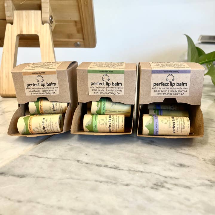 prostainable ® - Wholesale Lip Balm Set - perfect lip balms display box - Mountain Mint 2