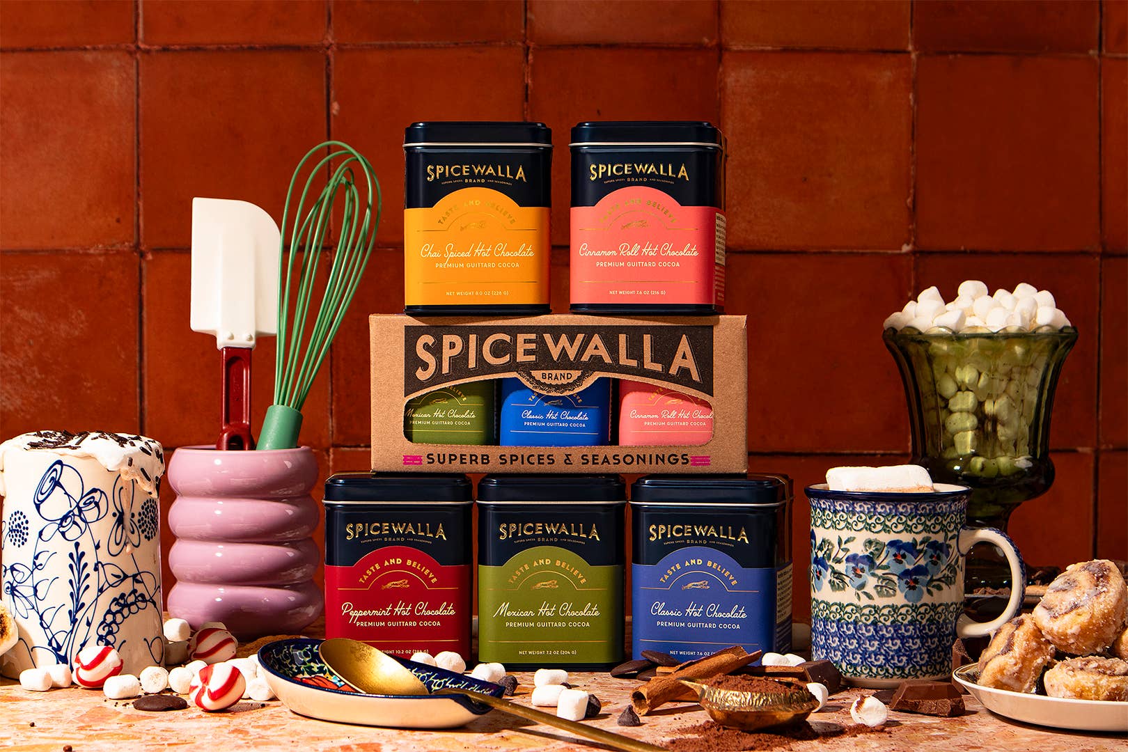 Spicewalla - Wholesale Hot cocoa mix/kit - Hot Chocolate Collection 3 Pack3