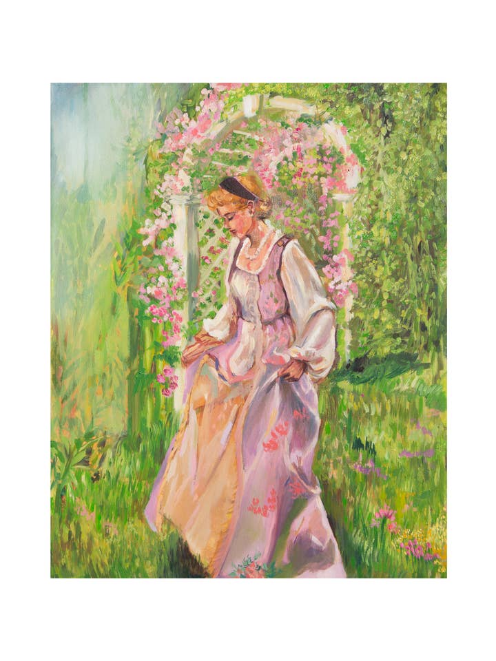 Springtime Anticipation ART PRINT for wholesale by TRANGS.ART