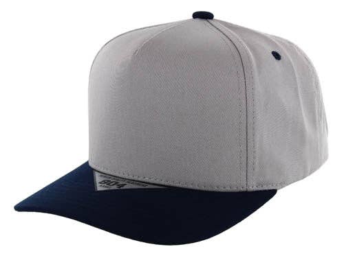 Zion Brand - Wholesale Baseball Cap - Unisex - BLANK COTTON 5 PANEL SNAPBACK BALL CAP30