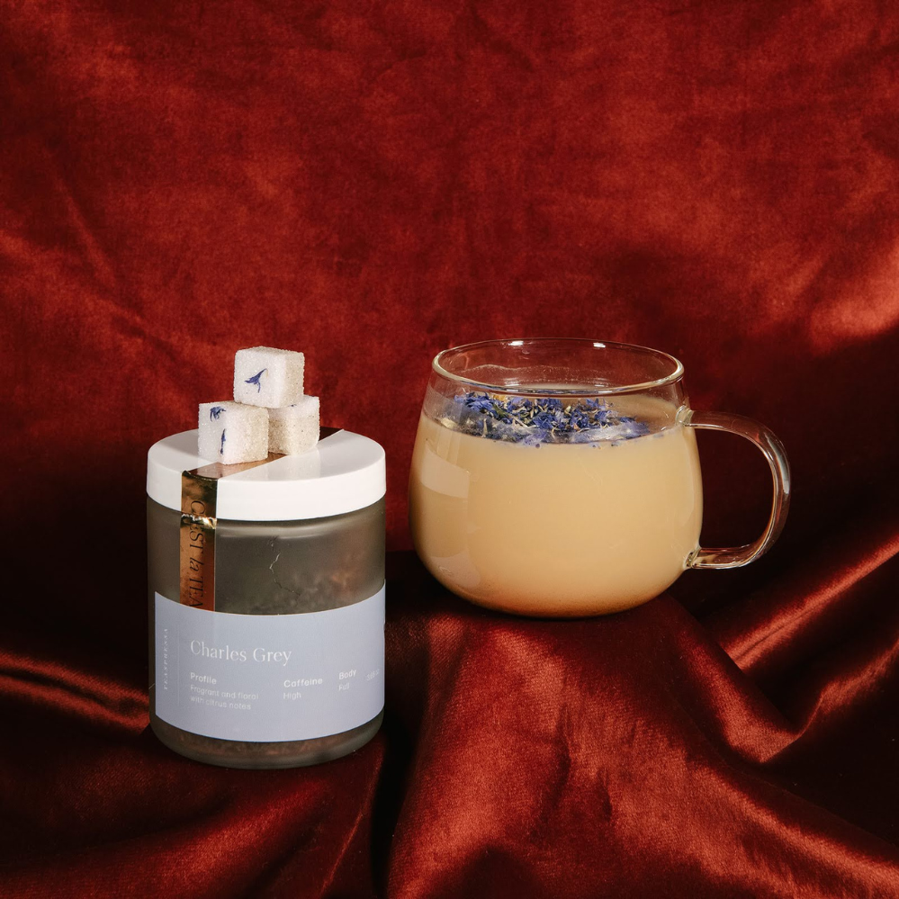 TEASPRESSA | LUXE Mixer Cube - Vente Thé en vrac - CHARLES GREY | Pot à thé3