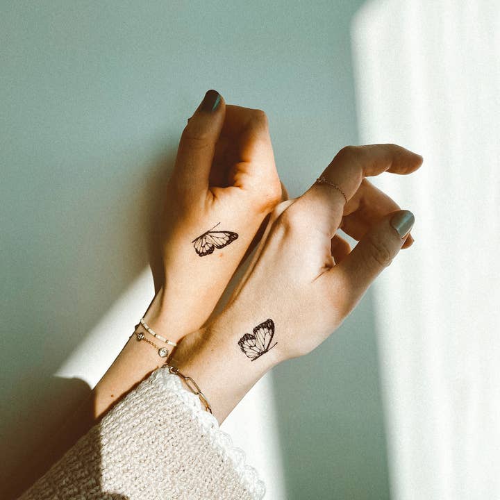 INKED by Dani - Wholesale Temporary tattoo - Two of A Kind Temporary Tattoo Pack7