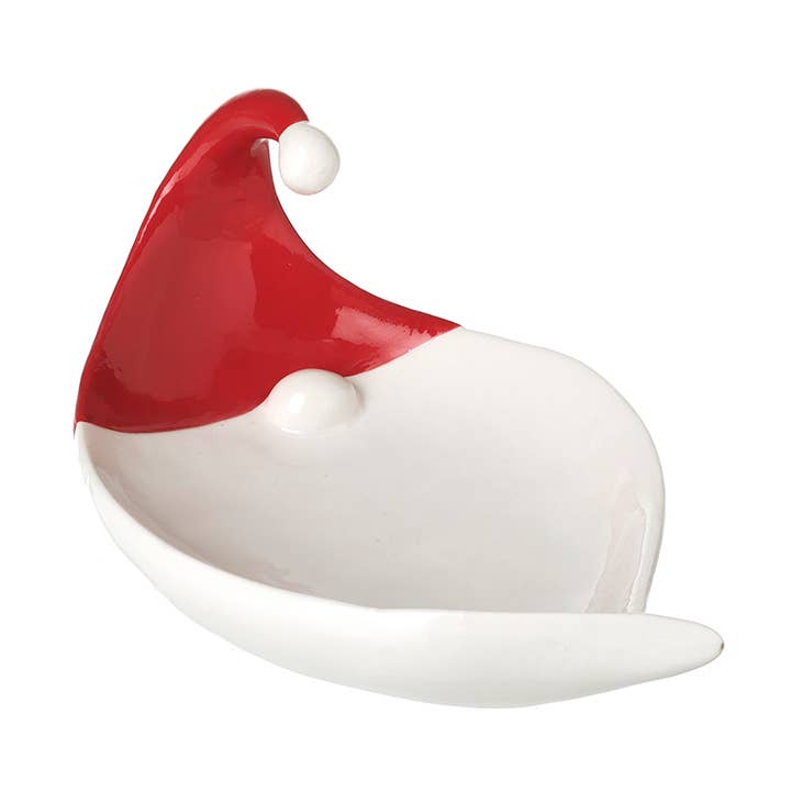 LARGE CERAMIC GONK SANTA DISH for wholesale by Heaven Sends