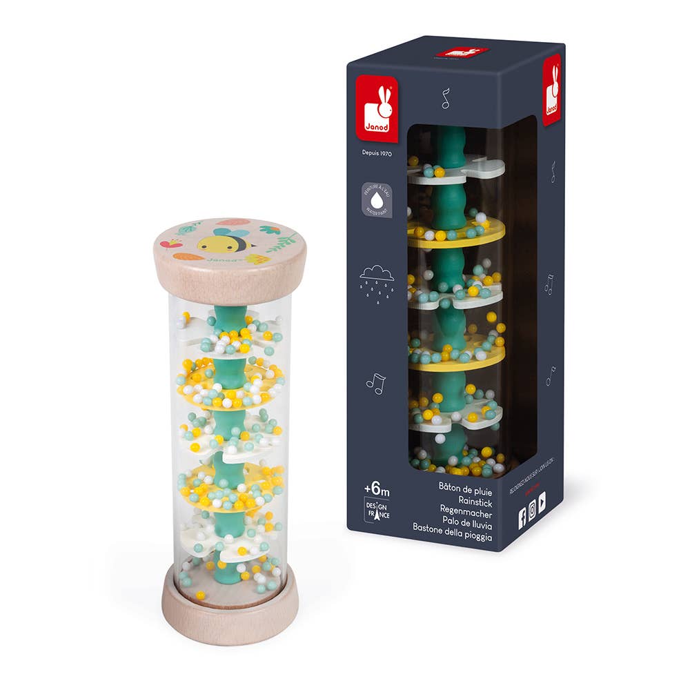 Janod - Wholesale Musical Toy - Kids & Baby - Pure - Rainstick3