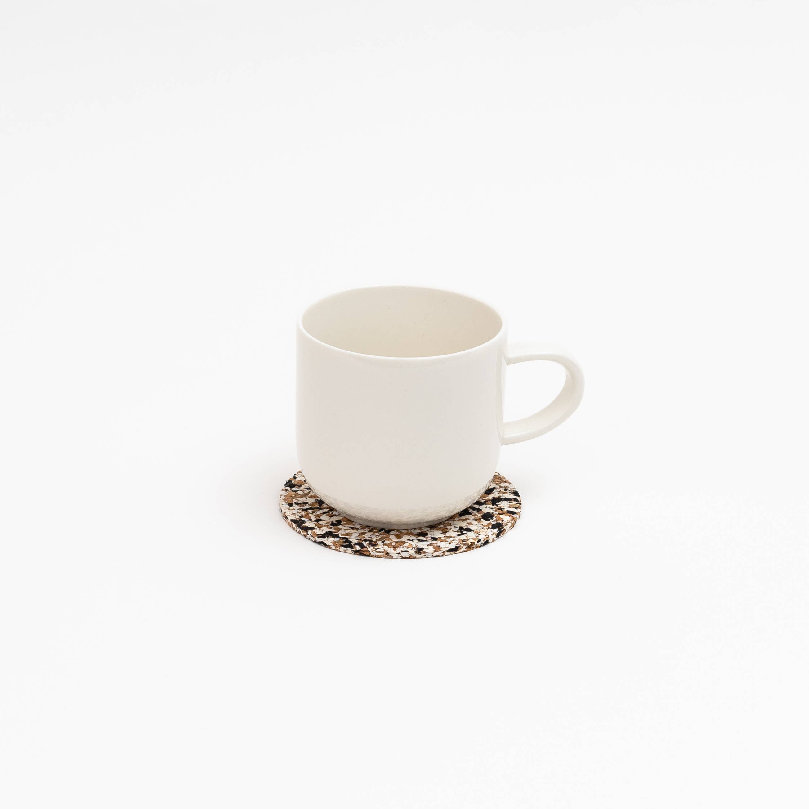 YOD&CO - Wholesale Coasters - Speckled Round Cork Coasters Set of 4 - Black3