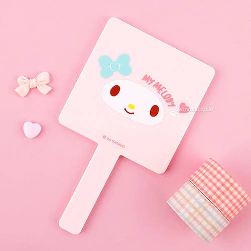 K-Wonderland - Wholesale Compact Mirror - Sanrio Characters Simple Hand Mirrors1