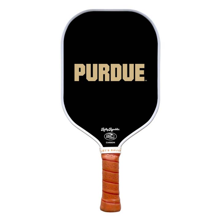Purdue University Purdue Pickleball Paddle zwart (B2B) voor wholesale door Rally Republic