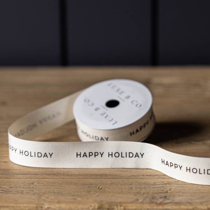 Ribbon Happy Holiday Holiday Decor and other Purchase Wholesale ribbon and trims. Free Returns & Net 60 Terms on Faire trending on Faire.