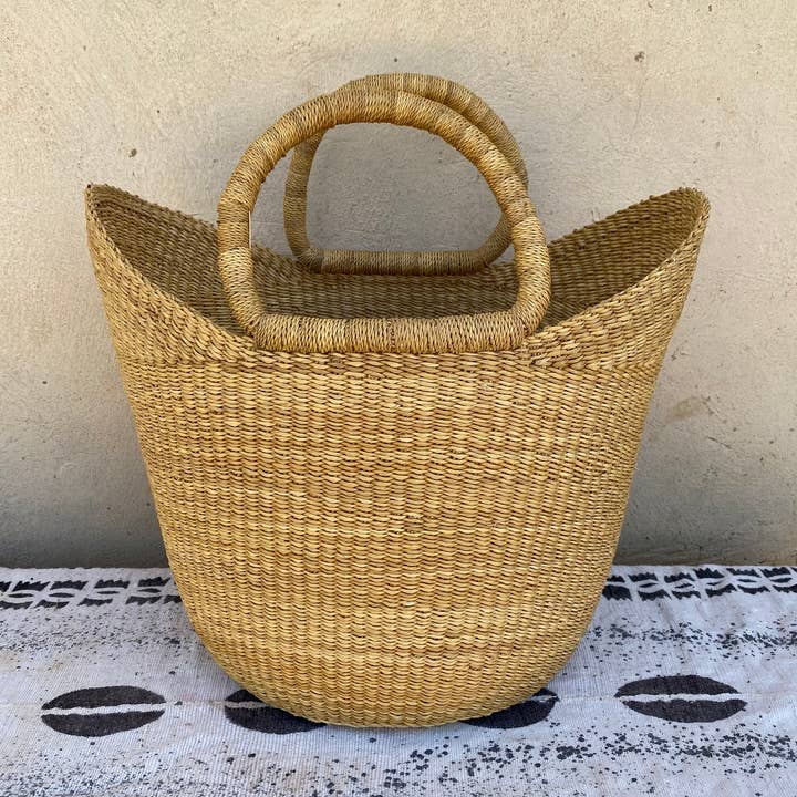 Bolga/Ghana Medium U-Shopper/Yekine Bolga Basket and other Purchase Wholesale bolsa nova. Free Returns & Net 60 Terms on Faire trending on Faire.