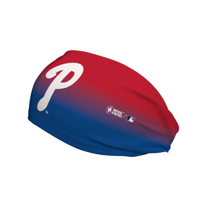 Red Phillies Cooling Headband: Ombre Fade for wholesale on Faire