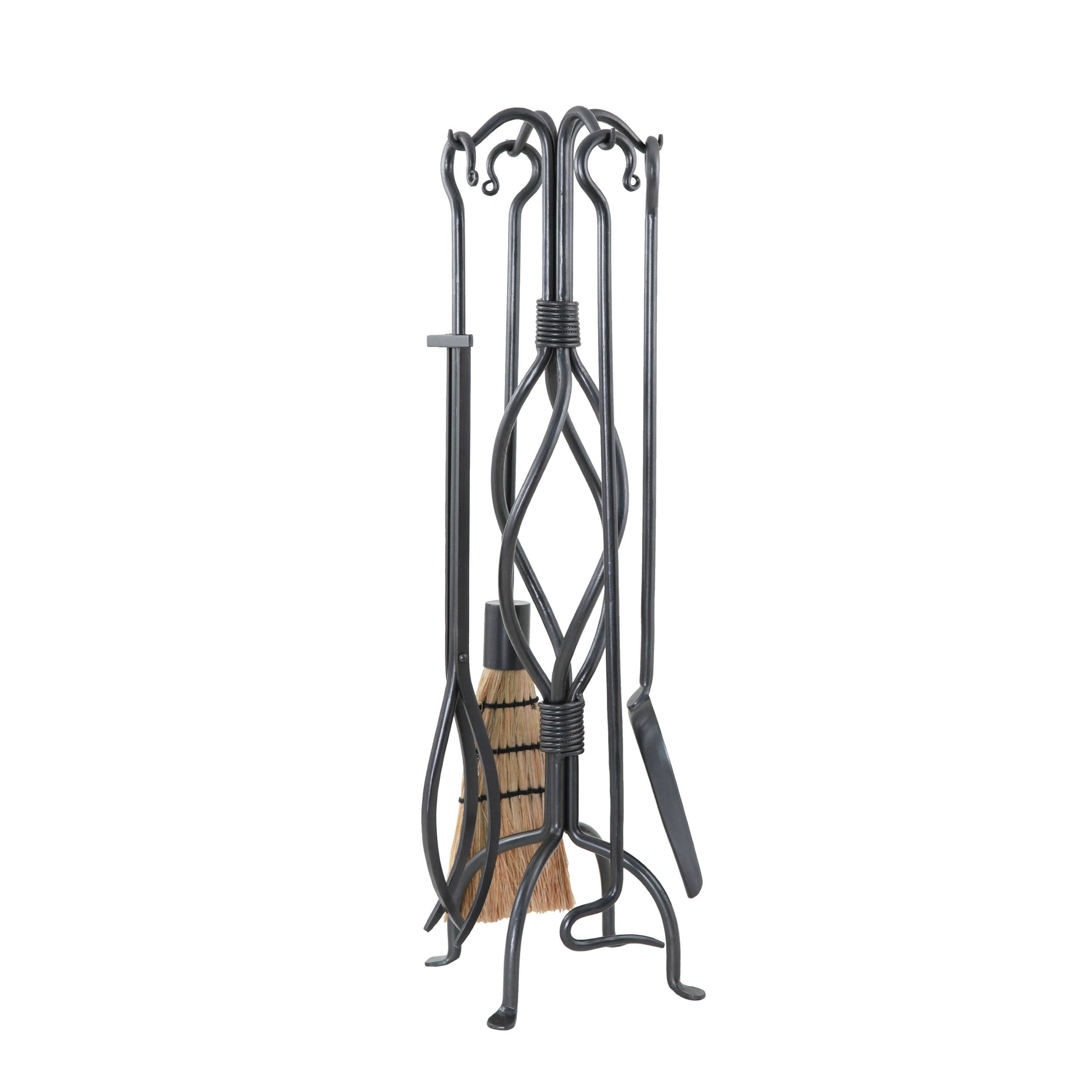 ACHLA Designs - Wholesale Fireplace Screen - Helix Fireplace Tool Set0