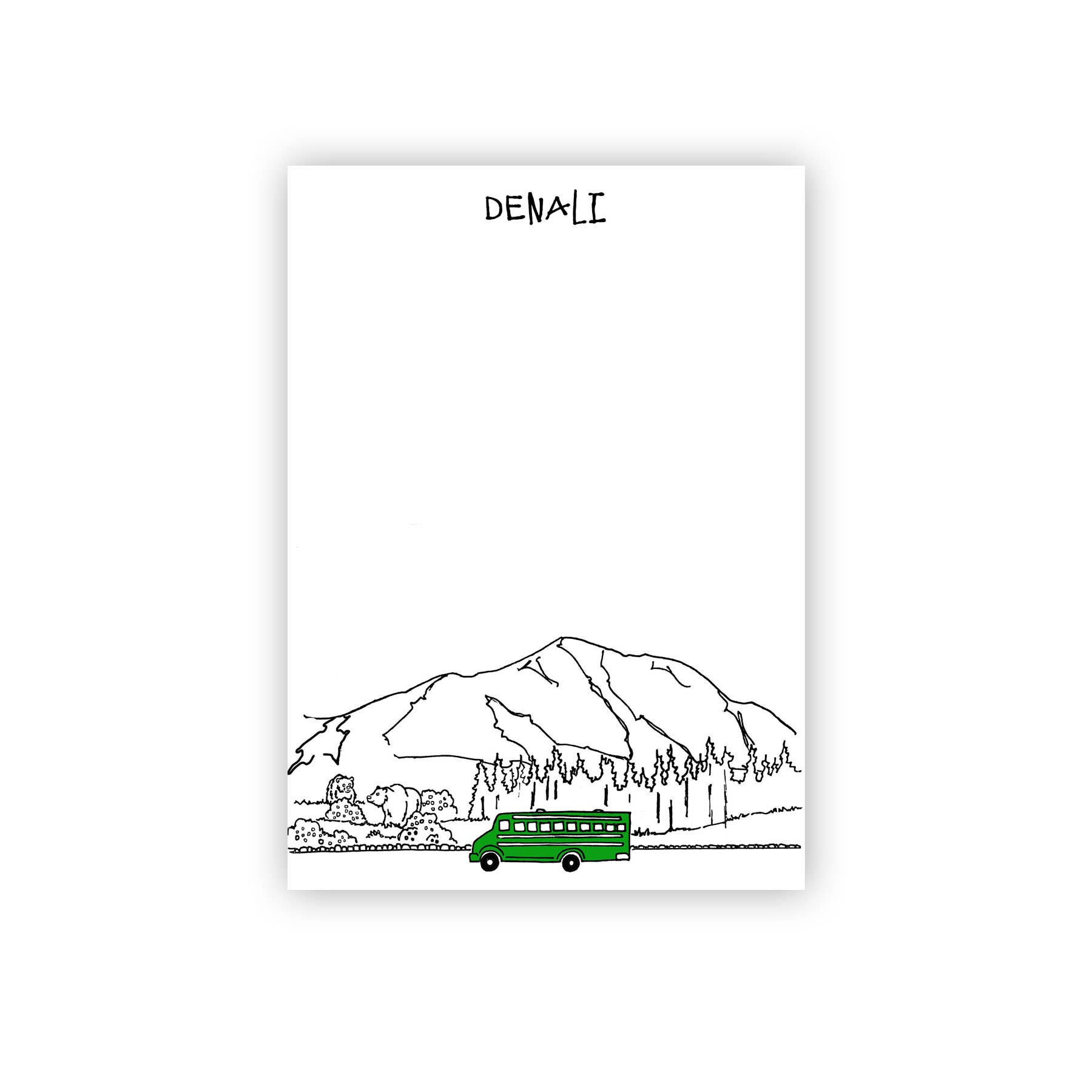 Corvidae drawings & designs - Wholesale Notepad - Denali NP Notepad - Limited Amount1