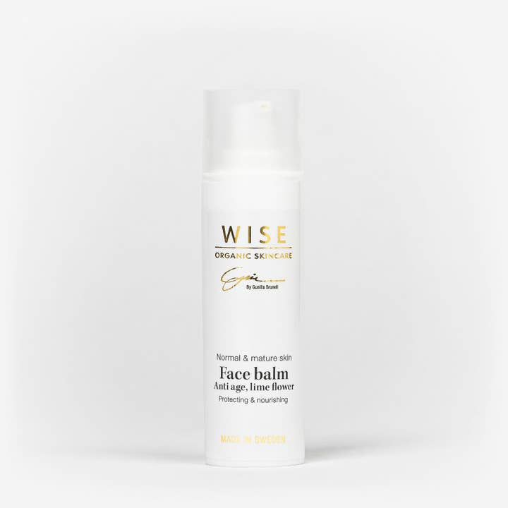 WISE ORGANIC SKINCARE - Wholesale Anti-Aging Moisturizer - Facebalm Anti-age lime flower
