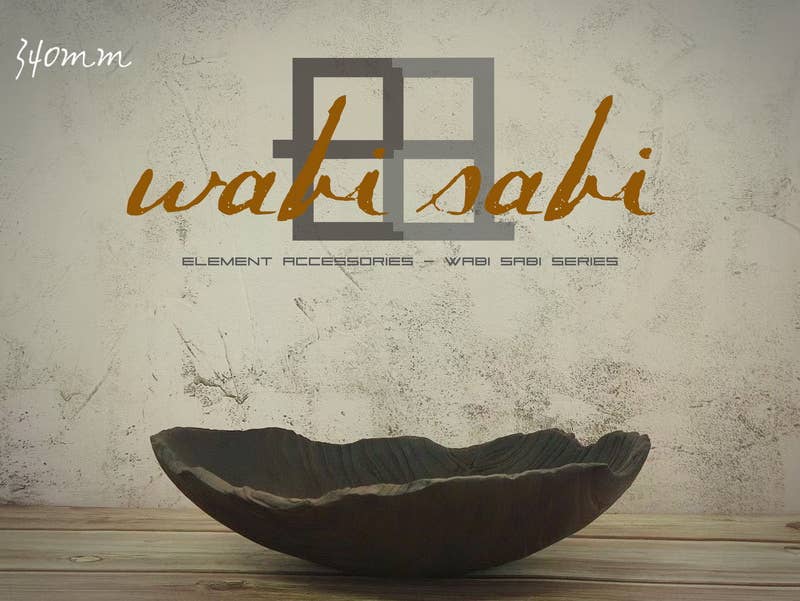 Element Accessories EU - Wholesale Decorative Plate/Dish/Bowl - Wabi Sabi wooden bowl hand-carved by master artisan2