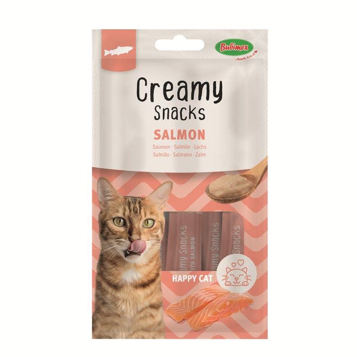 Bubimex - Wholesale Pet Treats - Cat - Creamy Snack Salmon 60g (4pcs)