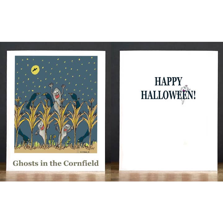 Halloween: Ghosts in the Corn for wholesale by Cards by Charlot