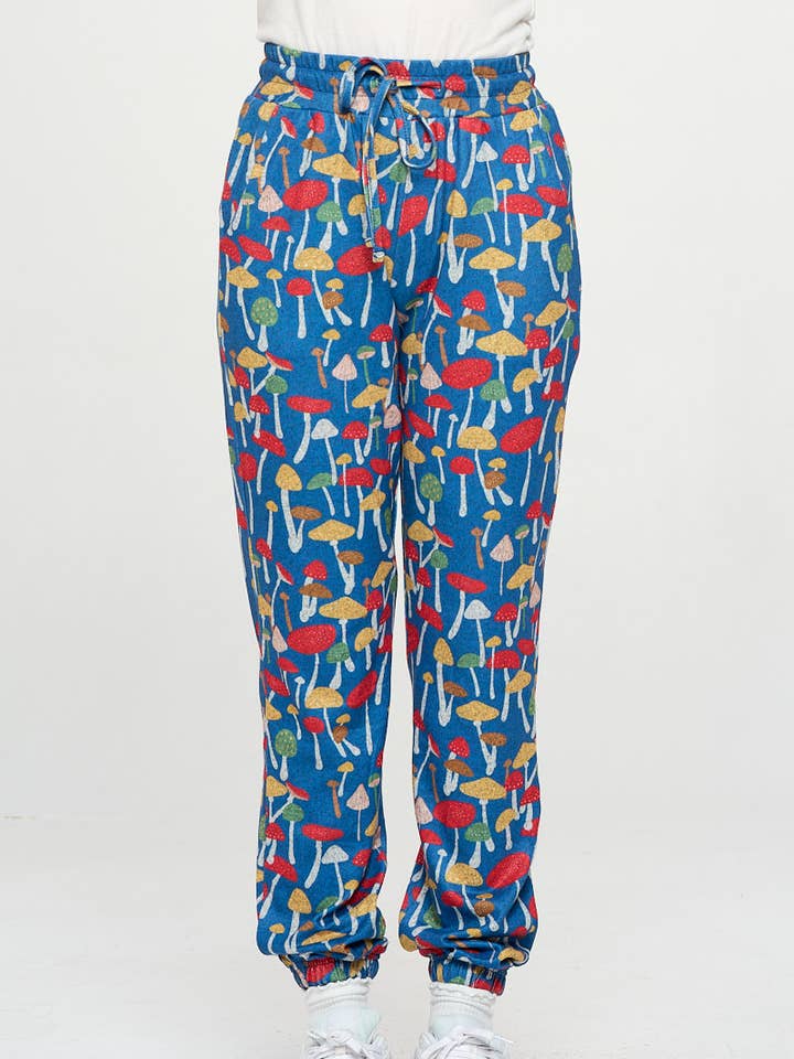 SM WARDROBE - Wholesale Pants - Women's - COLORFUL MUSHROOM TUNIC PANTS