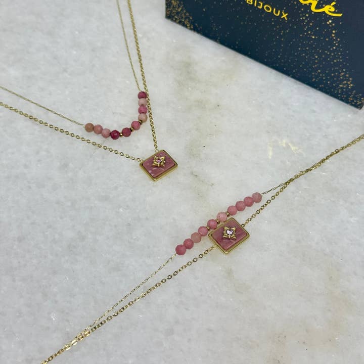 Sunny-Set - Rosenquarz für den Großhandel von Poudre Bijoux