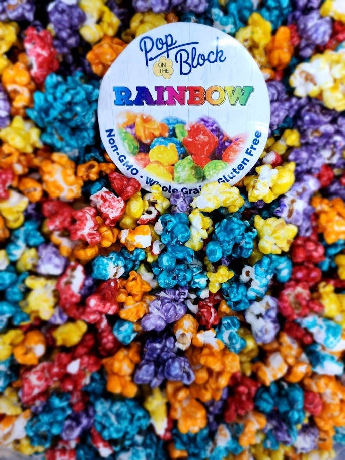 Pop On The Block - Wholesale Popcorn - RAINBOW POPCORN1