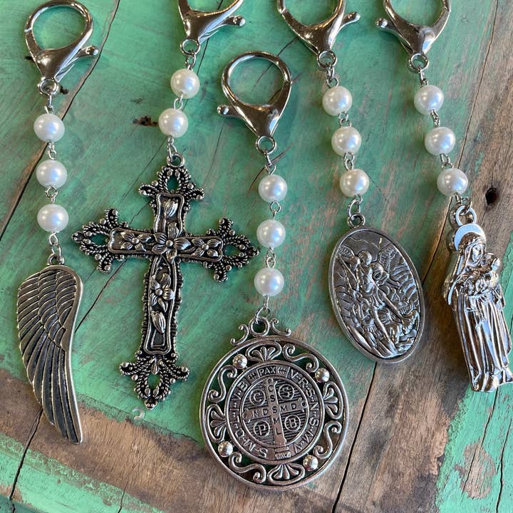 Love and Honor Jesus LLC - Wholesale Purse/Bag Accessory - Women's - Silver Purse Blessings