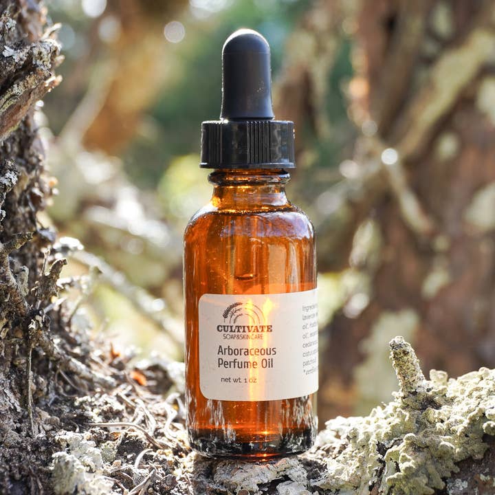 Arboraceous Perfume Oil for wholesale by Cultivate Soap and Skincare