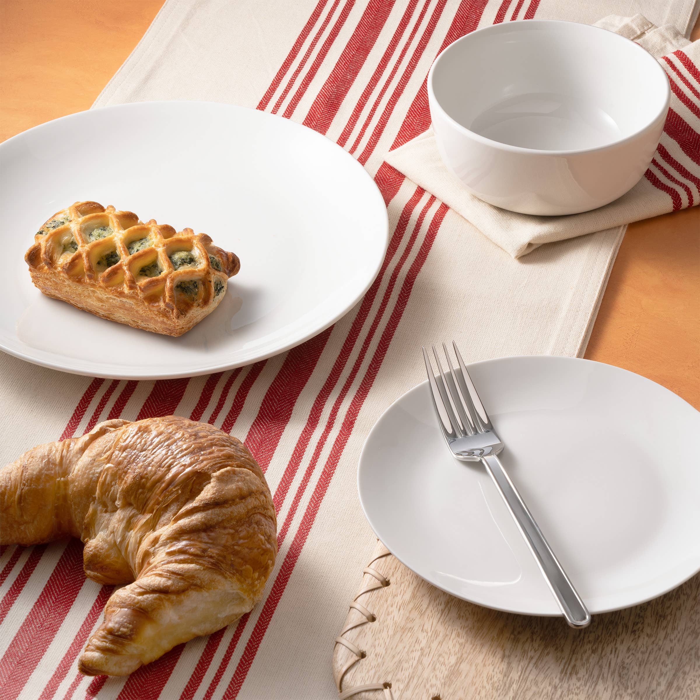 Godinger - Vendita all'ingrosso Servizio da tavola - Set di stoviglie Jasmine da 12 pezzi, servizio per 4 persone2