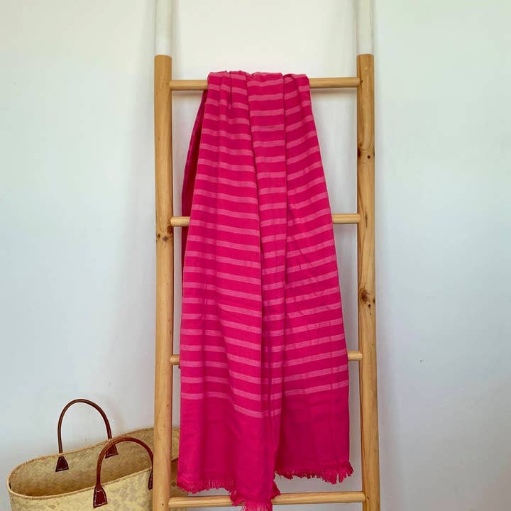 Le comptoir de la plage - Venta al por mayor Toallas de playa - Toalla de algodón Alanya forrada con esponja 90x160 o 140x1804