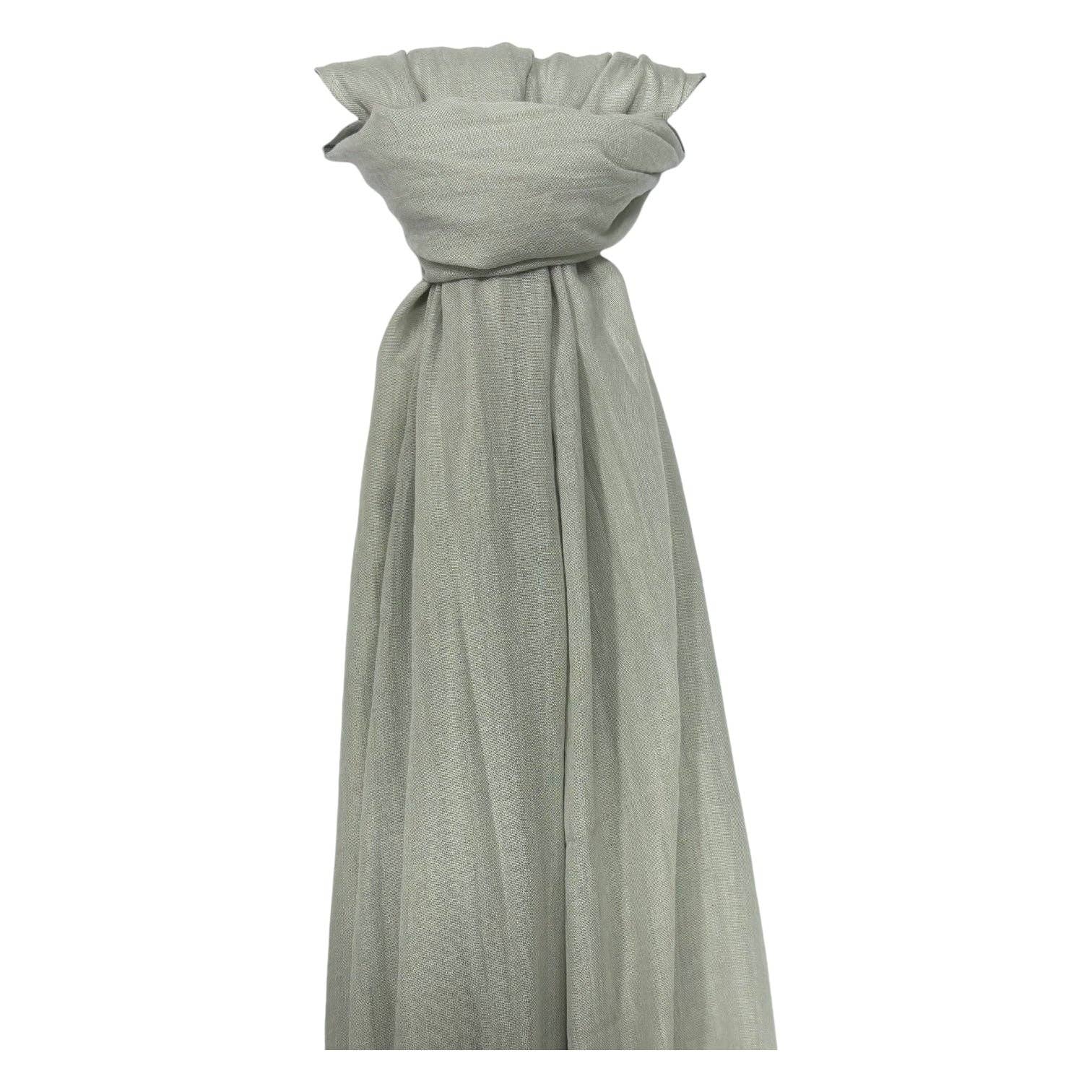 Lili Scarves (US Duty Free) - Wholesale Scarf - Women's - Big Plain Cotton Blend Scarf23