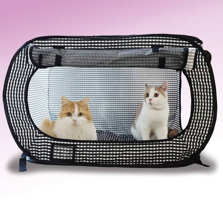 Mr. Peanut's - Venta al por mayor Rascador - Gatos - Jaula Portátil para Gatos Sin Estrés Necoichi