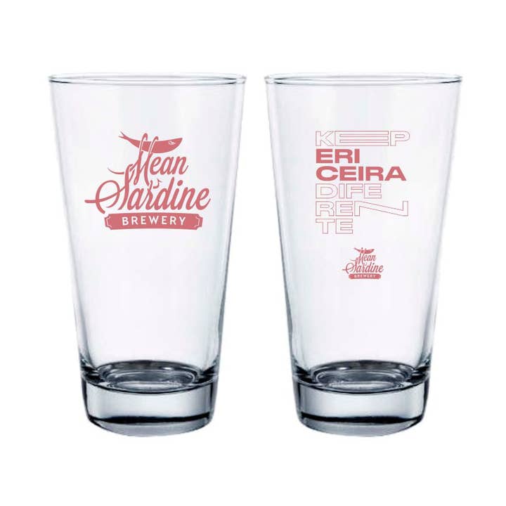 Copo (glassware) Mean Sardine 330ml for wholesale by Mean Sardine Brewery