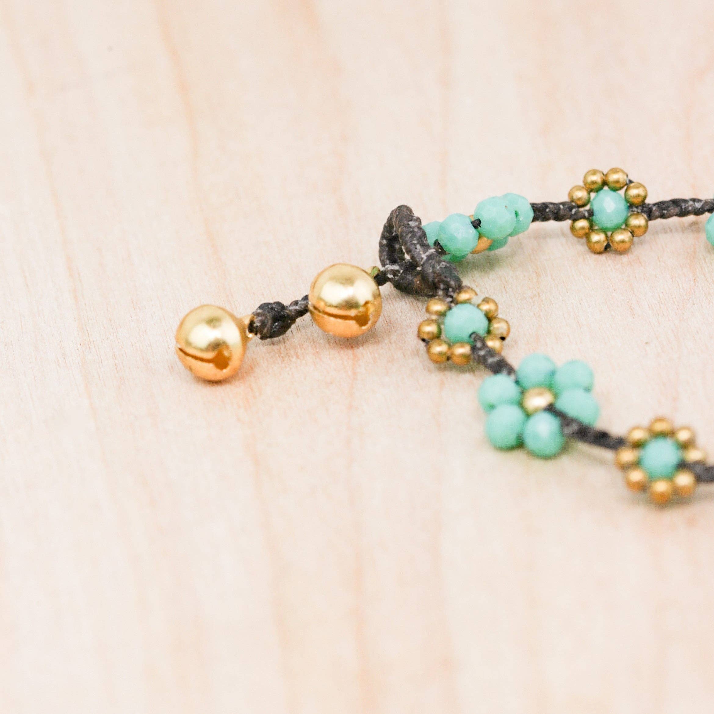 Bali Queen - Wholesale Anklet - Crystal Flower Anklet 5 Pack21