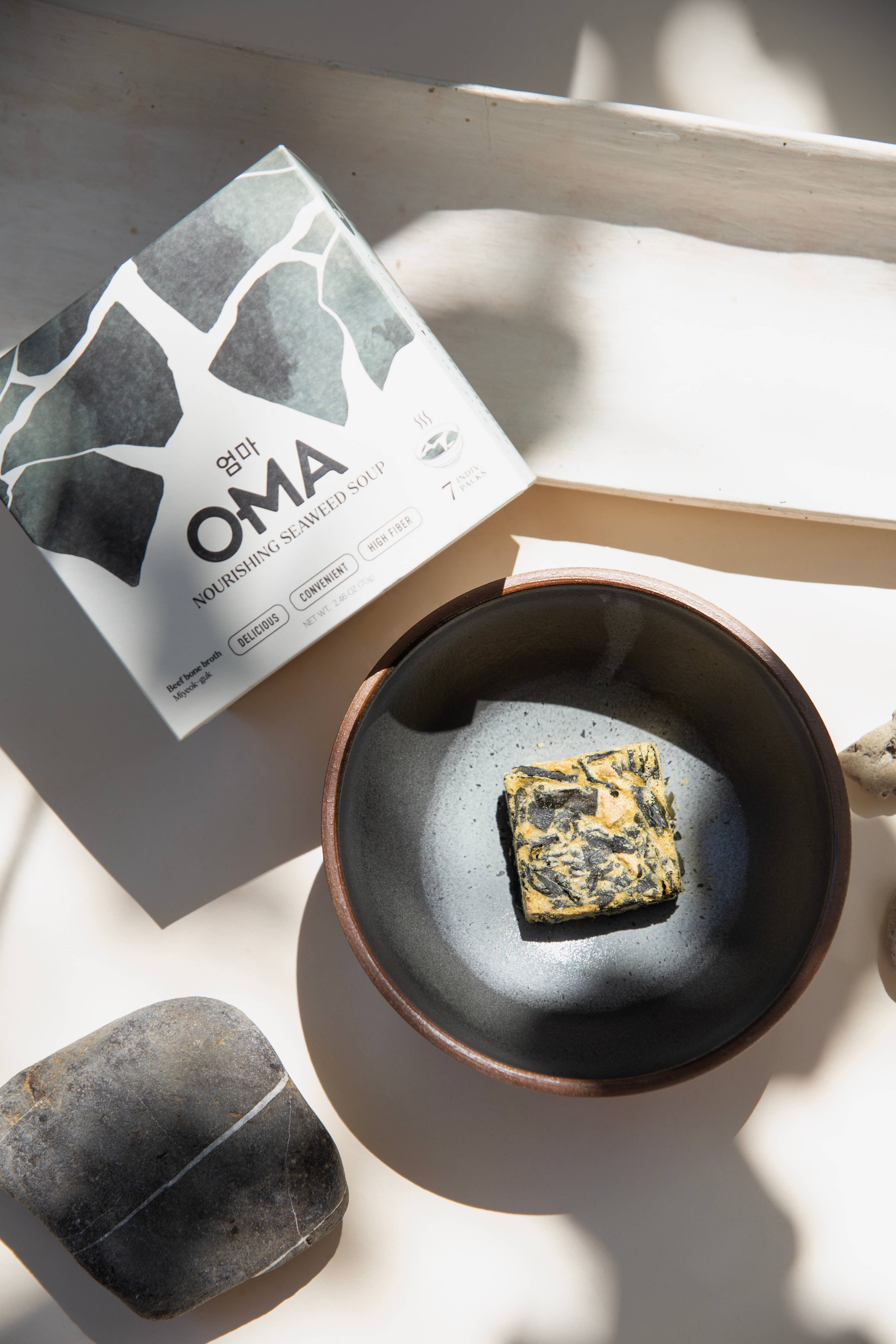 OMA Food - Wholesale Soup - Seaweed Soup Bone Broth based, individual pack1