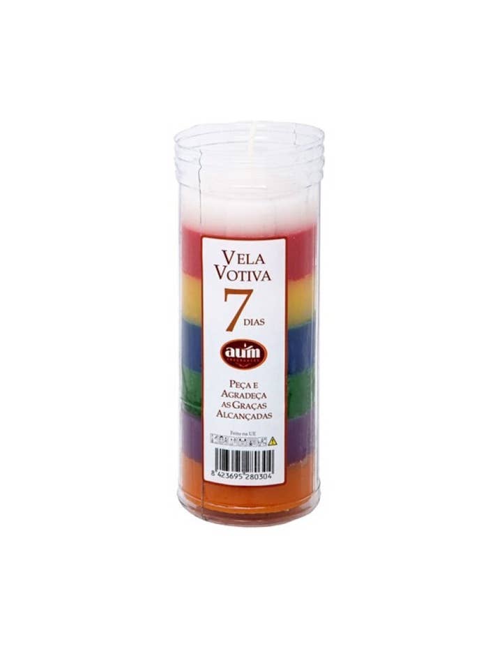 Vela votiva 7 días 7 colores para venta al por mayor de AUM Fragrances