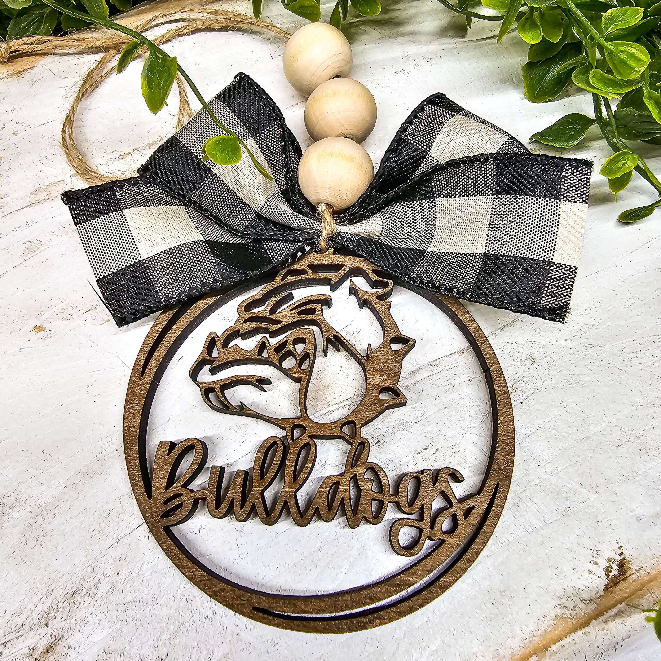 BD Lasers INC. - Wholesale Car Decorative Charm - Unisex - Bulldogs Back to School Spirit Mascot Car Charm Bag Charm0