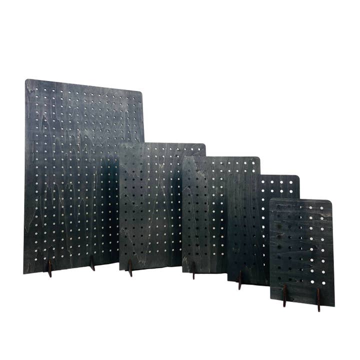 Torched Displays - Wholesale Retailer Display Stand/Case - Pegboard Display - Various Sizes and Colors