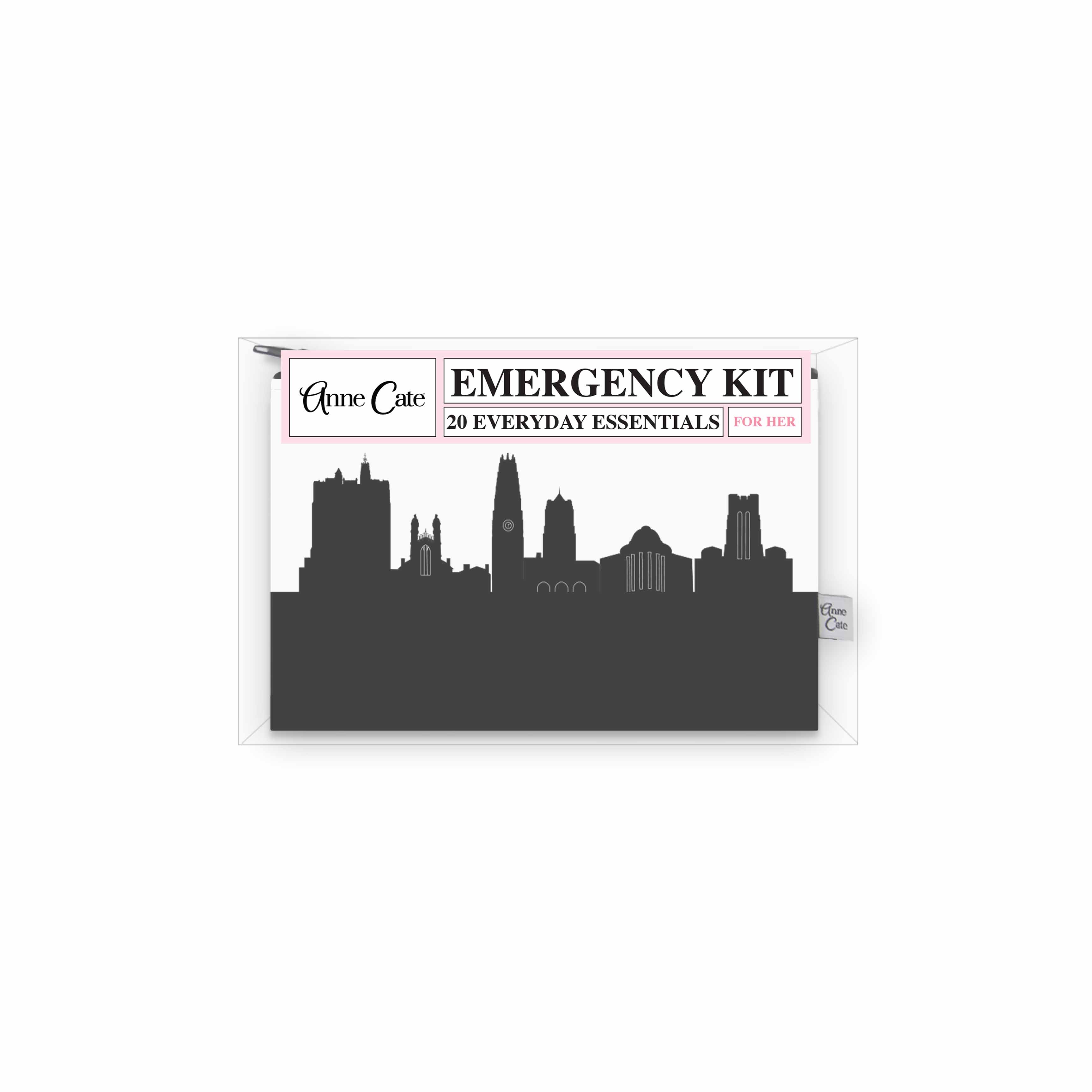Anne Cate – wholesale Travel set – Skyline Mini Wallet Emergency Kit - For Her53
