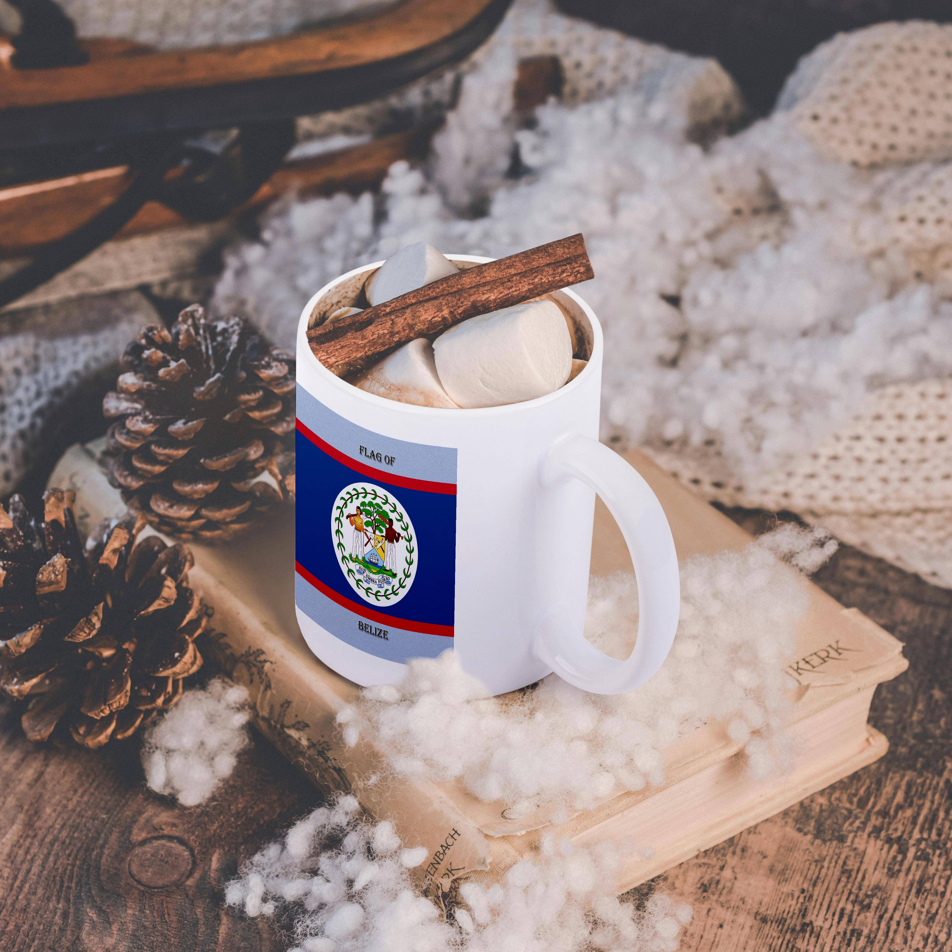 3dRose - Vendita all'ingrosso Tazza - 3dRose, Bandiera del Belize, Tazza11