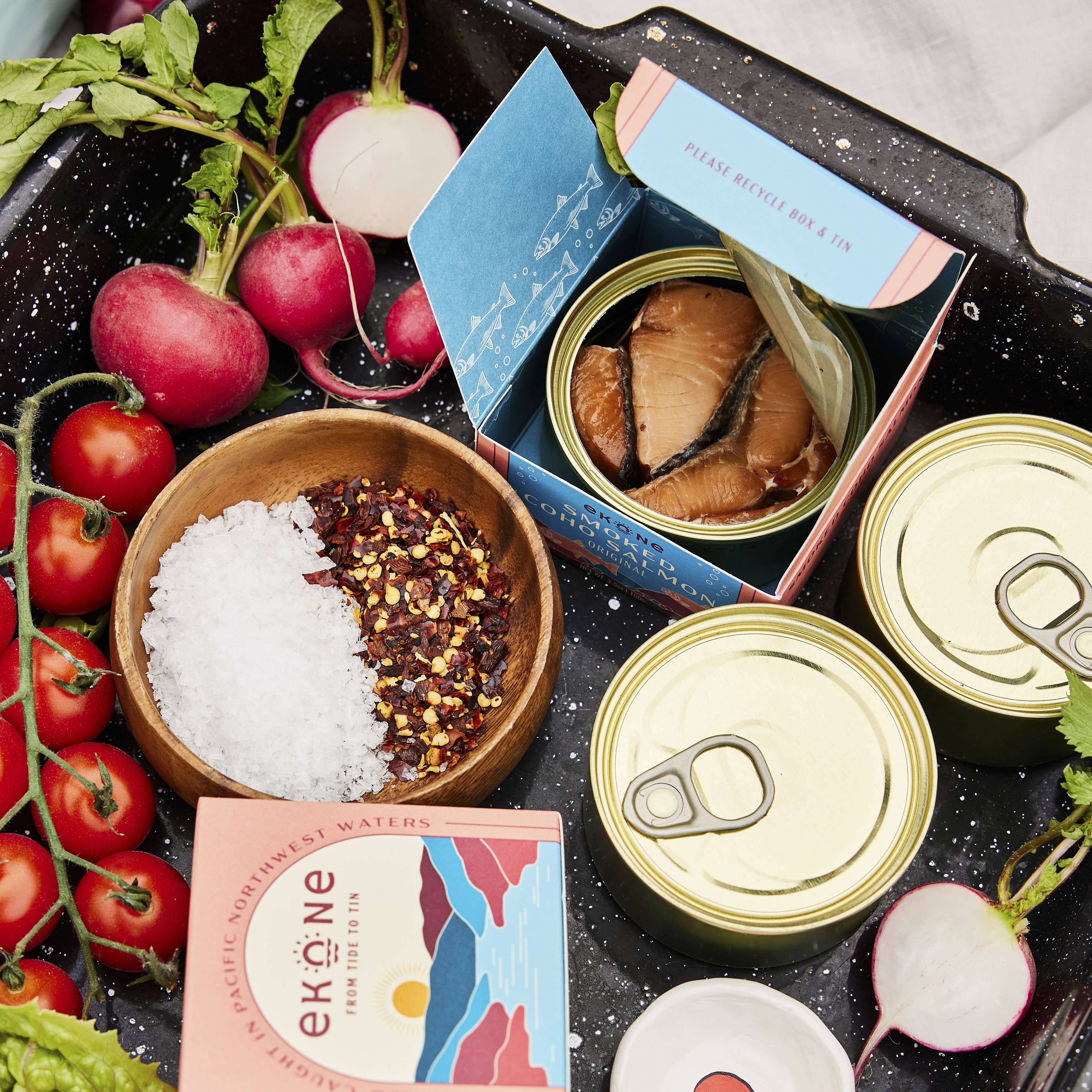 Ekone - Wholesale Tinned Fish - Smoked Coho Salmon2