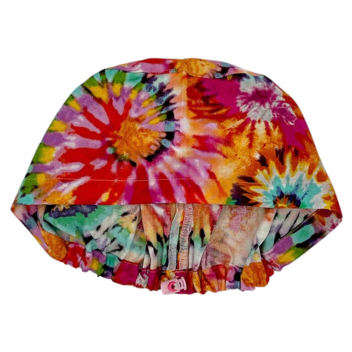 SewingLabPlus - Wholesale Healthcare Uniform - Women's - Scrub Cap Euro Style Tie Dye Scrub Hat Healthcare Accessory5